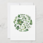 Boho Oh Baby shower Invitation, Invitation Succule (Dos)