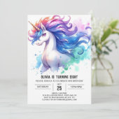 Boho Online Paard Verjaardag Kaart (Staand voorkant)