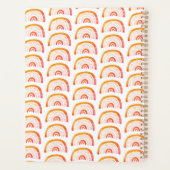 Boho orange arc-en-ciel (Dos)