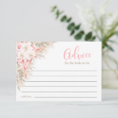 Boho Orchidées Peonies Pampas Conseil Fête des mar (Debout devant)