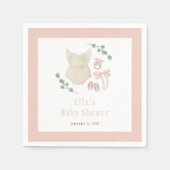 Boho  Outfit Baby shower Servet (Voorkant)