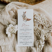 Boho Over the Moon Baby Shower Menu