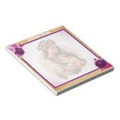 Boho Paars Notitieblok (Schuin)