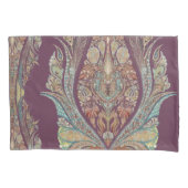 BOHO Paarse Paisley Tribal India Bohemian Pattern Kussensloop (Voorkant-Links)