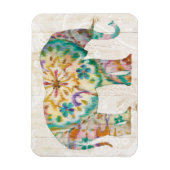 Boho Paisley Elephant I Magneet (Verticaal)