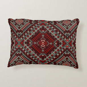 Boho Palestijnse Kussen- Boheemse Tatreez Accent Kussen