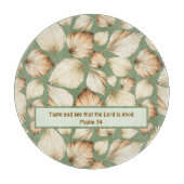 Boho Palm Leaf Schriftzegen Snijplank (Voorkant)