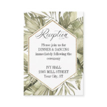 Boho Palm Leaf Wedding Lijst