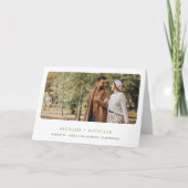 Boho Pampas Boog Foto Alles in één QR-code Huwelij (Voorkant)