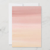 Boho Pampas Grass Baby in Bloom Shower Invitation (Dos)