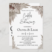 Boho Pampas Grass Couples Shower Kaart (Voorkant / Achterkant)