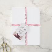 Boho Pampas Grass Dank u wel Cadeaulabel (Met Touw)