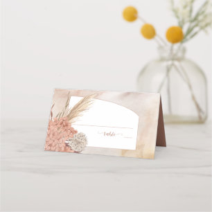 Boho Pampas Grass Gedroogde Blush Hortensia's Pl