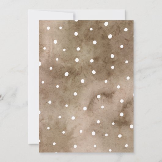 Boho Pampas Grass Genre Reveale Party Invitation (Dos)