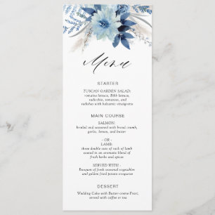 Boho Pampas Grass kaart