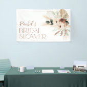 Boho Pampas Grass Vrijgezellenfeest Backdrop Banne Spandoek (Beurs)