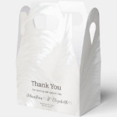 Boho Pampas Grass Wedding Bedankdoosjes (Open)