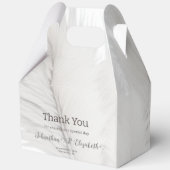 Boho Pampas Grass Wedding Bedankdoosjes (Achterkant)