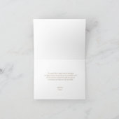 Boho Pampas Orchids Pioenrozen Dank u Baby shower Bedankkaart (Binnen)