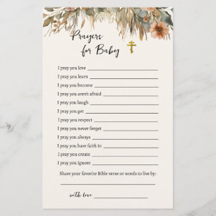 Boho Pampas Orthodoxe gebeden voor Baby