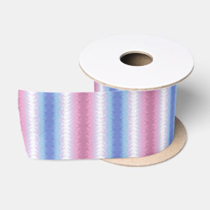 Boho Pastel Fluffy Abstract Bigender Pride Vlag Lint