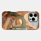 Boho Pastel iPhone 16 Pro Max Case | Sunny  Hoesje (Achterkant horizontaal)