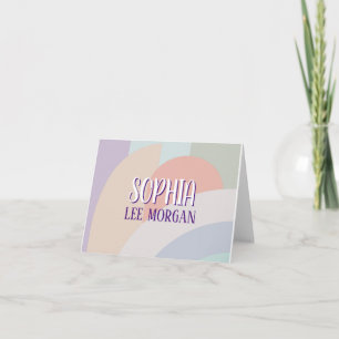 Boho Pastel Rainbow
