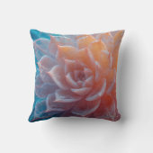 Boho Pastel Succulent Pillow – Suikerglazuurbloemb Kussen (Achterkant)