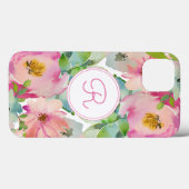 Boho Pastel Waterverf Case-Mate iPhone Case (Achterkant (horizontaal))