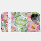 Boho Pastel Waterverf Case-Mate iPhone Case (Achterkant (horizontaal))