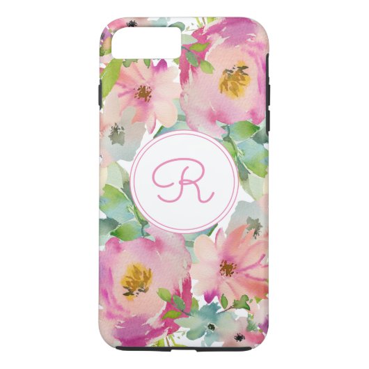 Boho Pastel Waterverf Case-Mate iPhone Case (Achterkant)