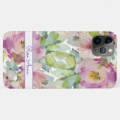 Boho Pastel Waterverf Case-Mate iPhone Case (Achterkant (horizontaal))
