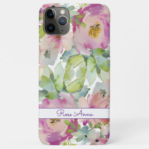 Boho Pastel Waterverf iPhone 11 Pro Max Hoesje