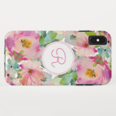 Boho Pastel Waterverf Case-Mate iPhone Case (Achterkant (horizontaal))