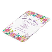 Boho Pastel Waterverf Magneet (Linkerzijde)