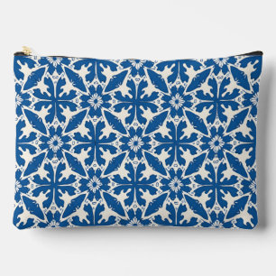 Boho-patroon in blauw – Elegant & Stout Etui