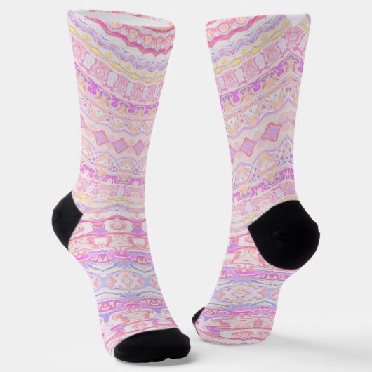 Boho Patroon Sokken (Gebogen)