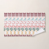 Boho Pattern Bad Handdoek (Handdoek)