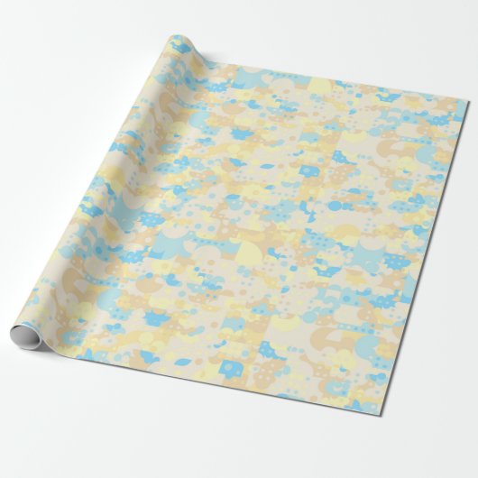 Boho Pattern Cadeaupapier (Uitgerold)
