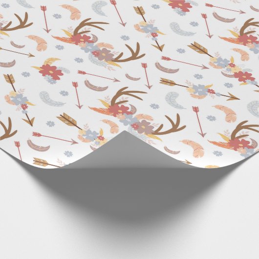 Boho Pattern Cadeaupapier (Hoek)