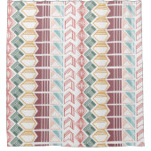 Boho Pattern Douchegordijn (Voorkant)