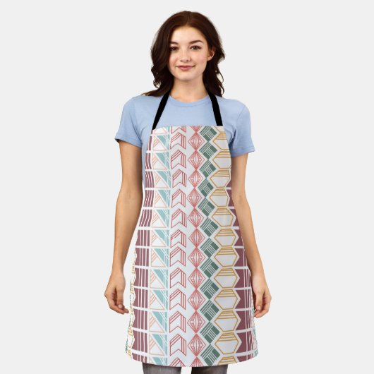 Boho Pattern Schort (Gedragen)