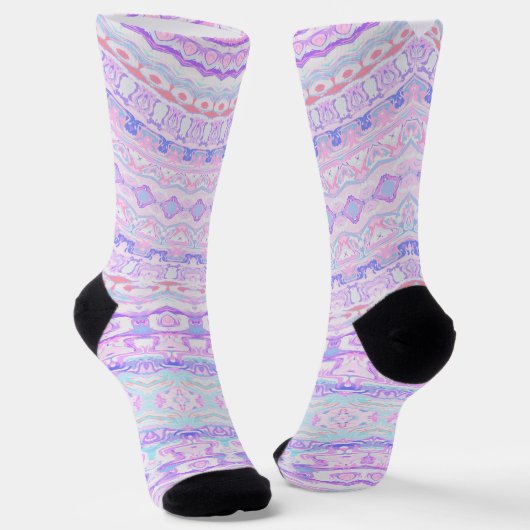 Boho Pattern Socks Sokken (Gebogen)