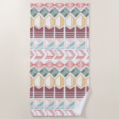 Boho Pattern Strandlaken (Voorkant)