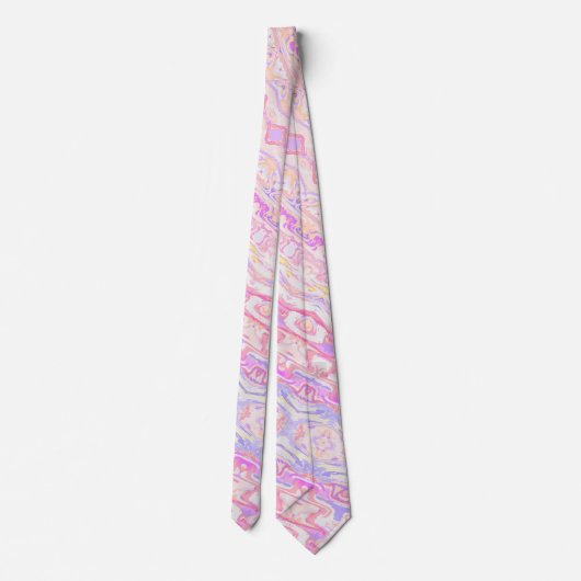 Boho Pattern Stropdas (Achterkant)