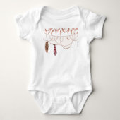 Boho Patterned Jersey Romper (Voorkant)