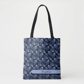 Boho Pauwveer Tote Tas