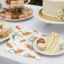 Boho Peach Wildflower & Sage Green Wedding