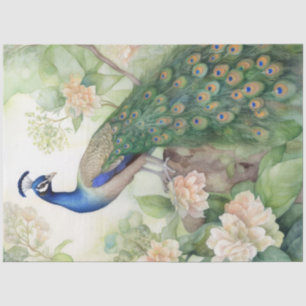  Boho Peacock Peacocks Ontkoppeling Tissuepapier