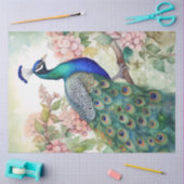  Boho Peacock Peacocks Ontkoppeling Tissuepapier (Craft)